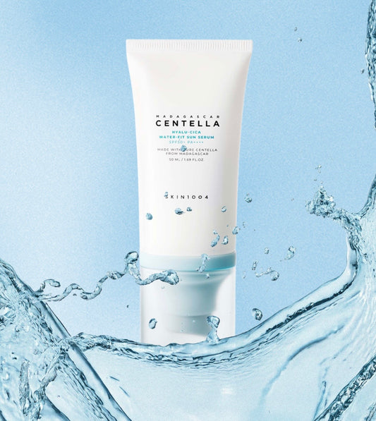 SKIN1004 Centella Water-Fit Sun Serum - Lightweight Moisturizing SPF Glow